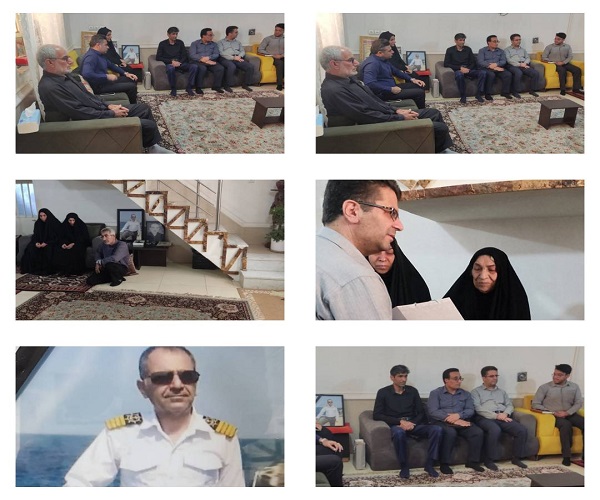 تجلیل مدیر کل کمیته امداد استان بوشهر از مادر شهید جنگ رمضان در سفر به شهرستان گناوه